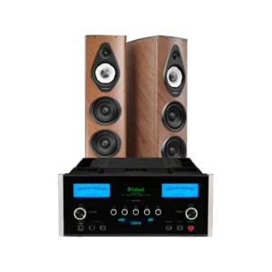 Sonus Faber ir McIntosh Stereo Sistema