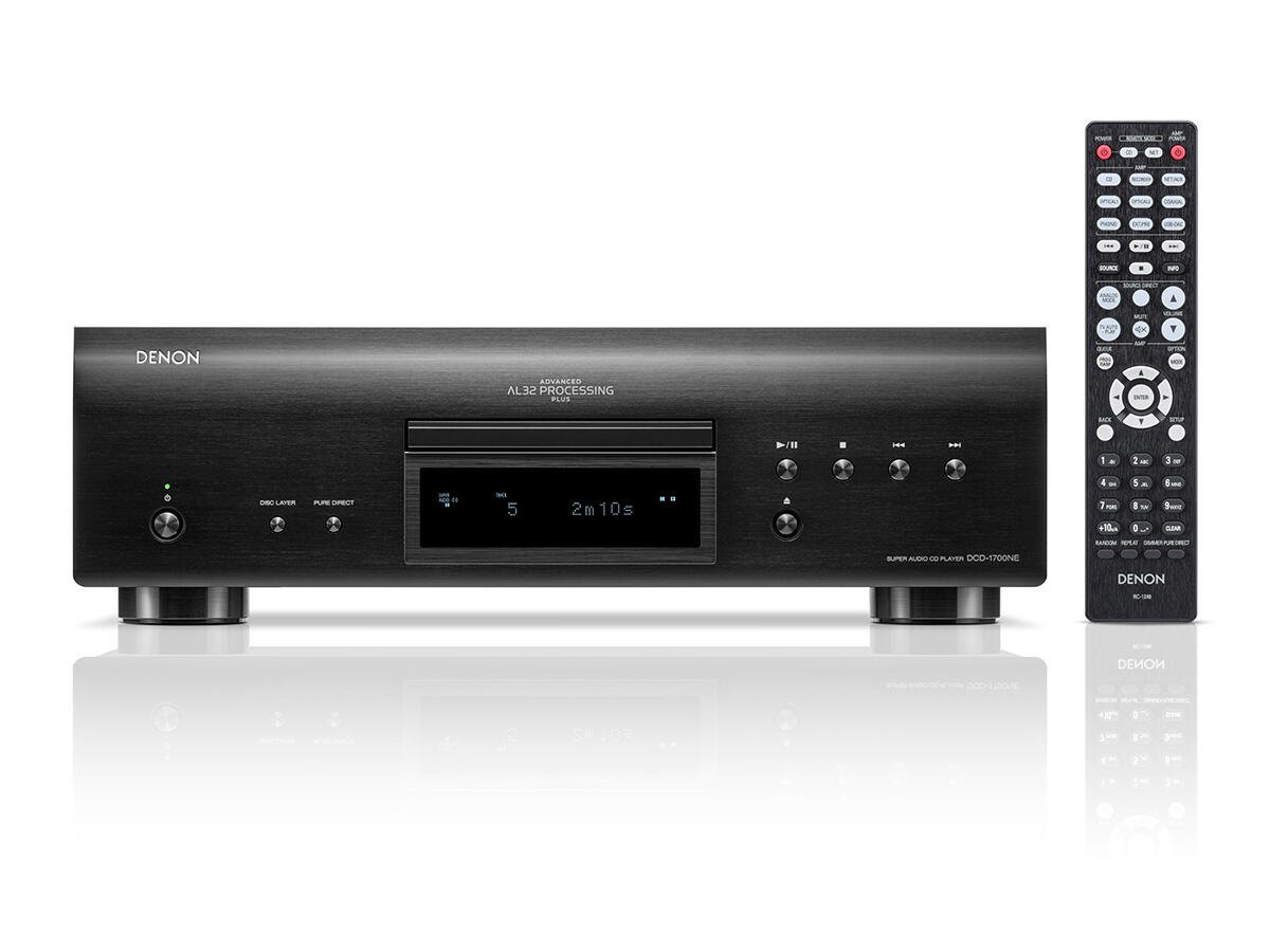 Denon DCD-1700NE Juoda