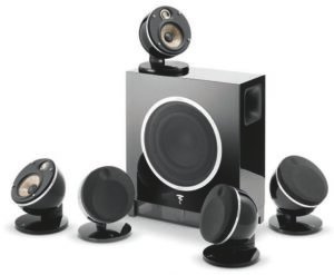 Focal DOME FLAX 5.1 (SUB AIR) Deimantinė juoda