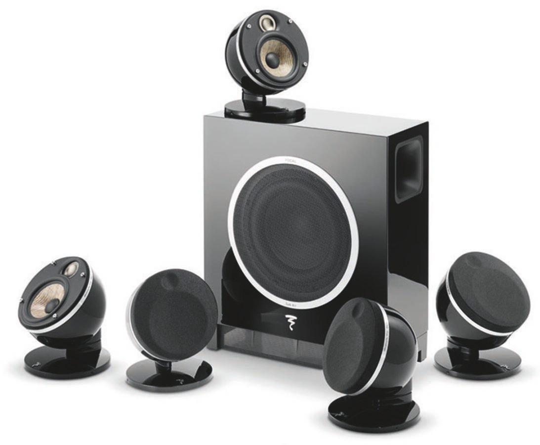 Focal DOME FLAX 5.1 (SUB AIR) Deimantinė juoda